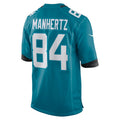 Custom #84 Teal JAX Football Shirt Top