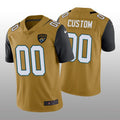 Custom Gold JAX Football Shirt Top