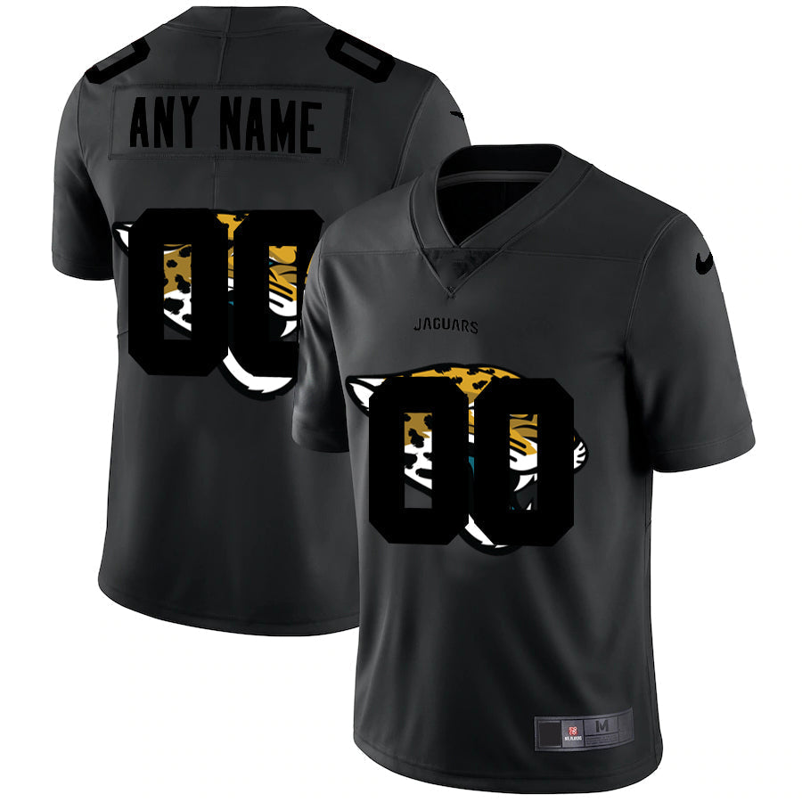 Custom Black JAX Football Shirt Top