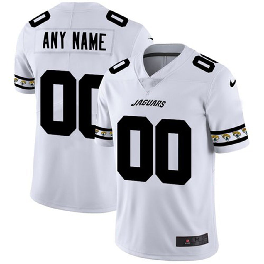 Custom White JAX Football Shirt Top