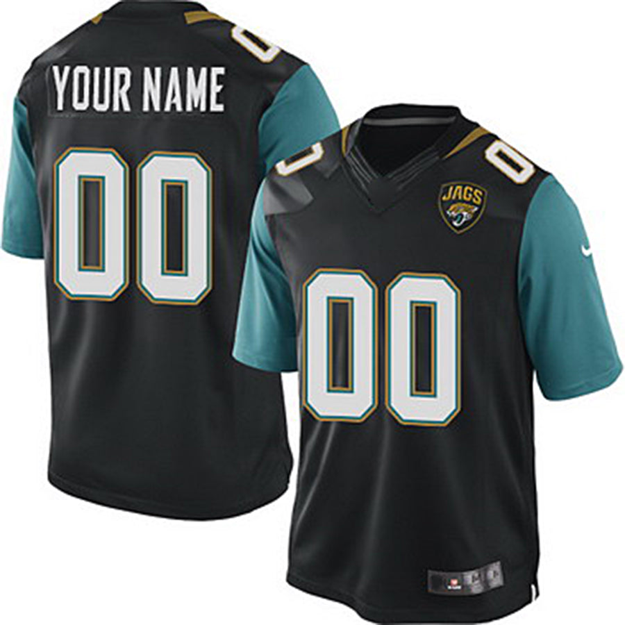 Custom Black 2013 JAX Football Shirt Top