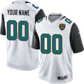 Custom White 2013 JAX Football Shirt Top