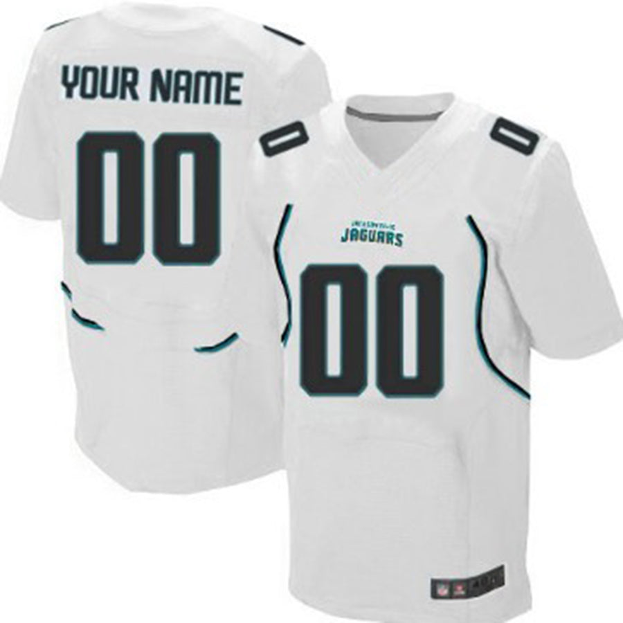 Custom White JAX Football Shirt Top