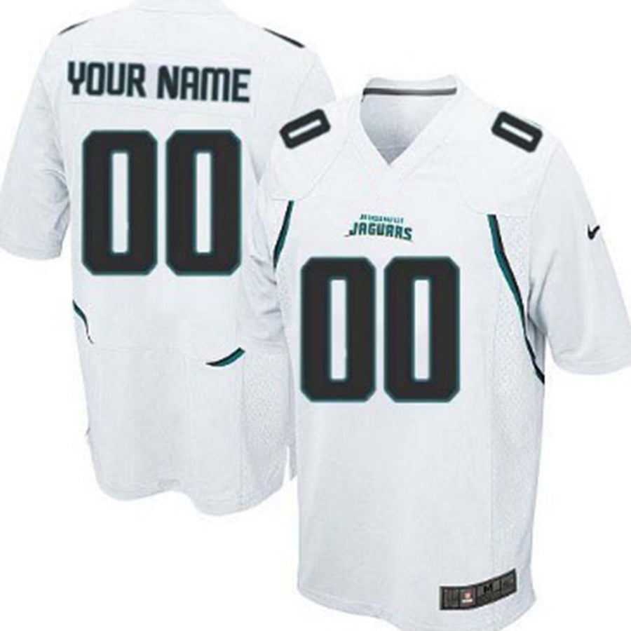 Custom White JAX Football Shirt Top
