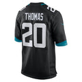 Custom #20 Black JAX Football Shirt Top