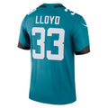 Custom #33 Teal JAX Football Shirt Top