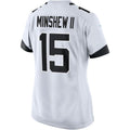 Custom #15 White JAX Football Shirt Top