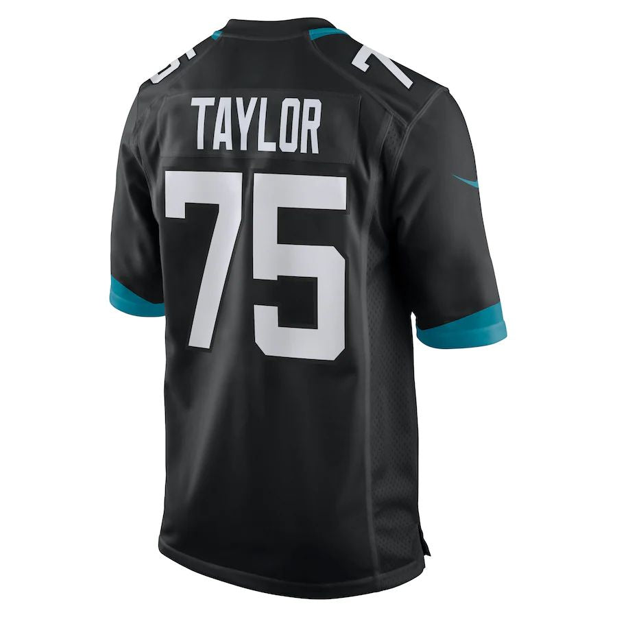 Custom #75 Black JAX Football Shirt Top
