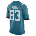 Custom #83 Teal JAX Football Shirt Top