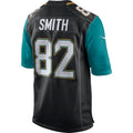 Custom #82 Black JAX Football Shirt Top