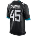 Custom #45 Black JAX Football Shirt Top