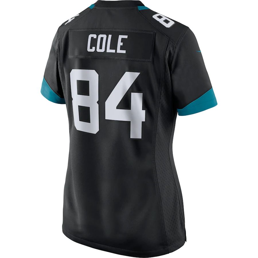 Custom #84 Black JAX Football Shirt Top