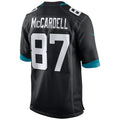 Custom #87 Black JAX Football Shirt Top