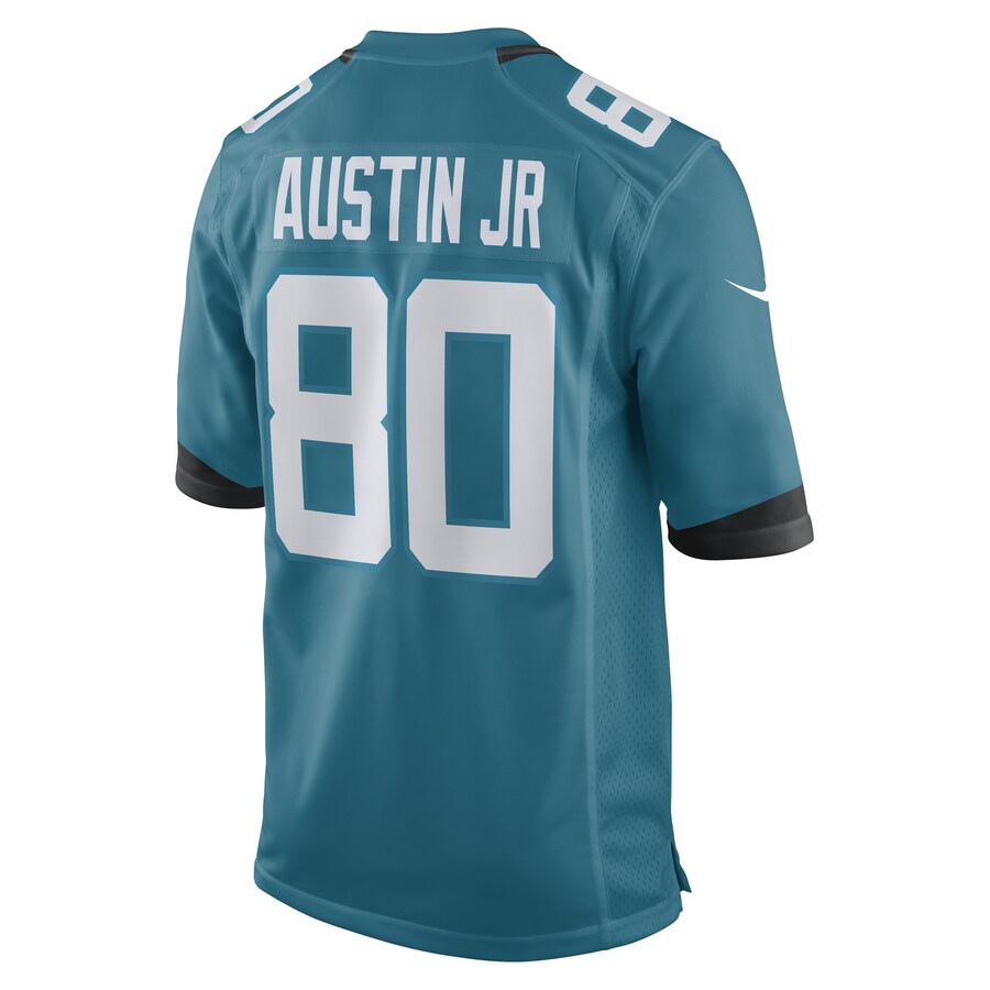 Custom #80 Teal JAX Football Shirt Top