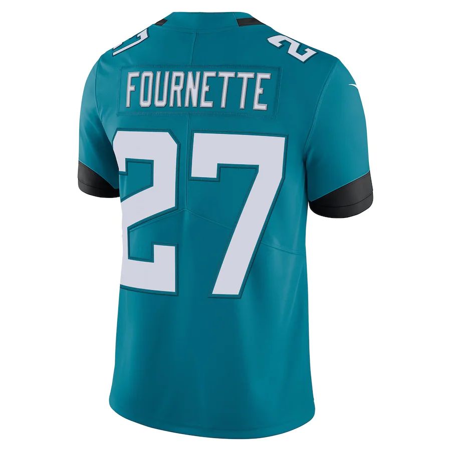 Custom #27 Teal JAX Football Shirt Top