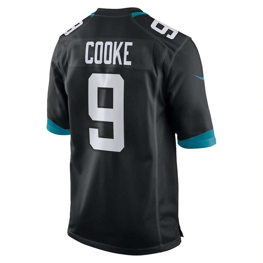 Custom #9 Black JAX Football Shirt Top