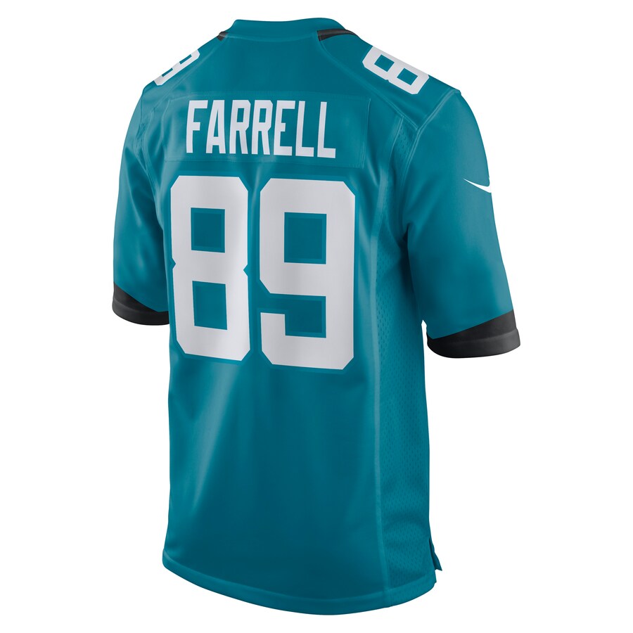 Custom #89 Teal JAX Football Shirt Top