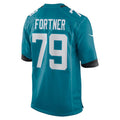 Custom #79 Teal JAX Football Shirt Top