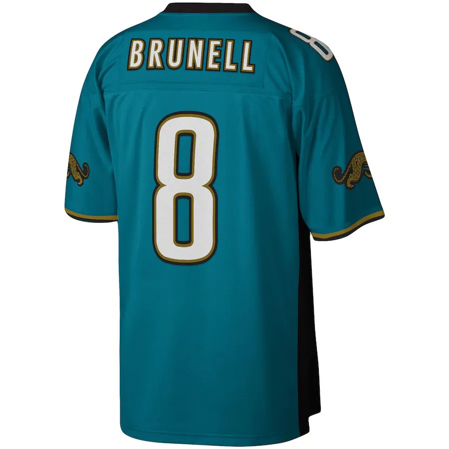 Custom #8 Teal JAX Football Shirt Top