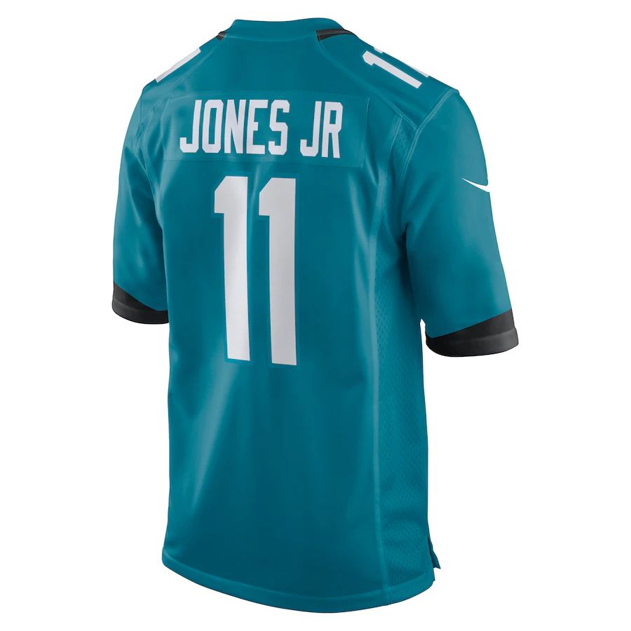 Custom #11 Teal JAX Football Shirt Top
