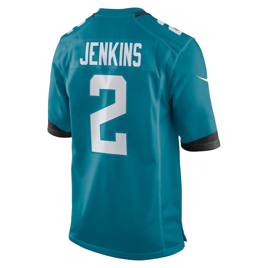 Custom #2 Teal JAX Football Shirt Top