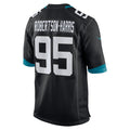 Custom #95 Black JAX Football Shirt Top