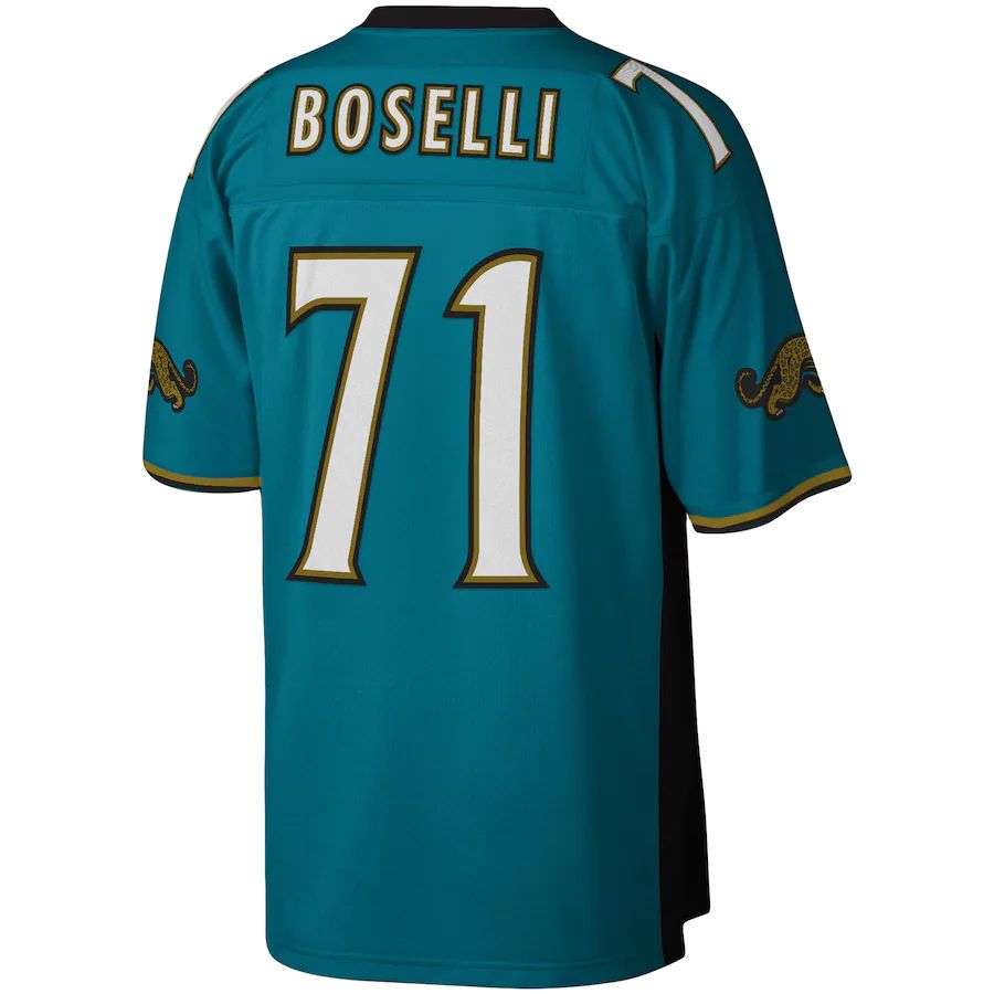 Custom #71 Teal JAX Football Shirt Top