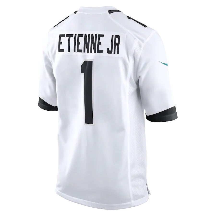 Custom #1 White JAX Football Shirt Top