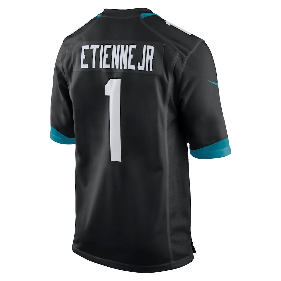 Custom #1 Black JAX Football Shirt Top