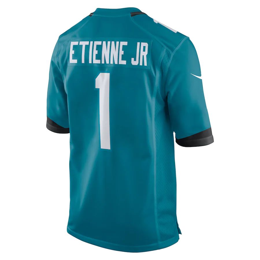 Custom #1 Teal JAX Football Shirt Top