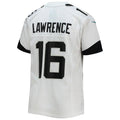 Custom #16 White JAX Football Shirt Top
