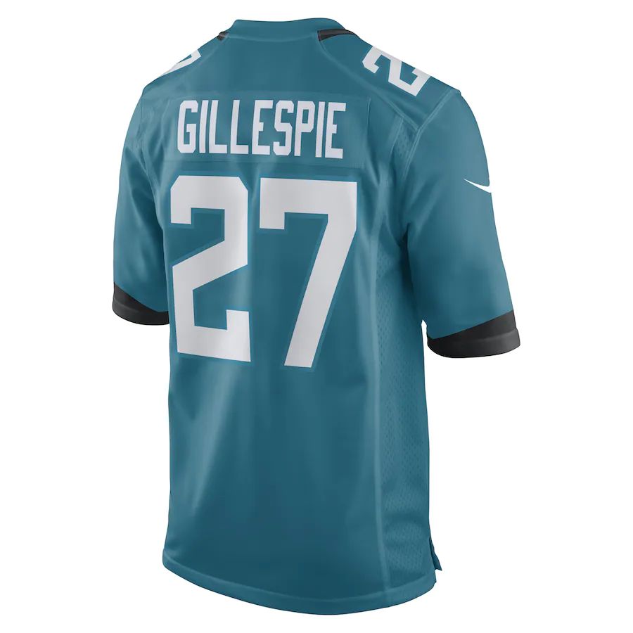 Custom #27 Teal JAX Football Shirt Top