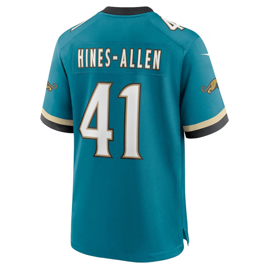 Custom #41 Throwback JAX Football Shirt Top