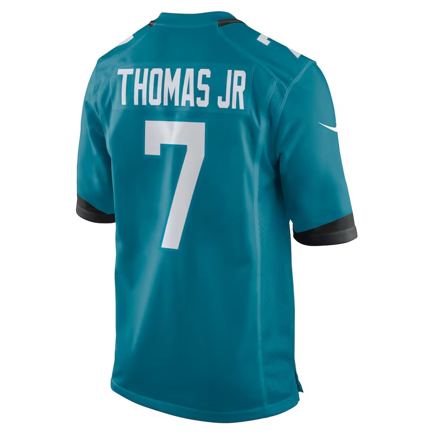 Custom #7 Teal 2024 JAX Football Shirt Top