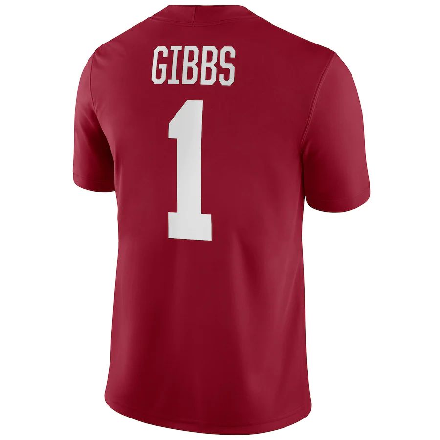 Custom #1 Crimson Football Shirt Top