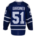 Custom #51 Blue 2015 TOR Hockey Shirt Top