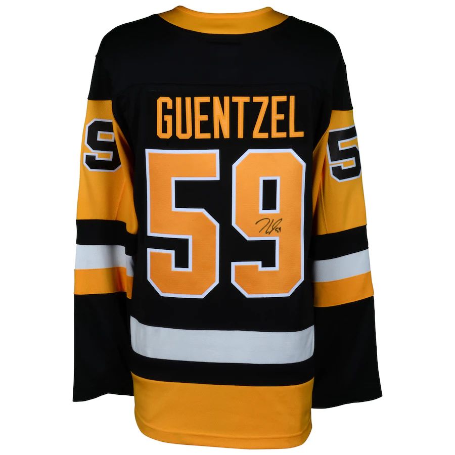 Custom #59 Black PIT Hockey Shirt Top