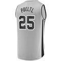 Custom #25 Silver SAS Basketball Shirt Top