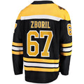 Custom #67 Black BOS Hockey Shirt Top