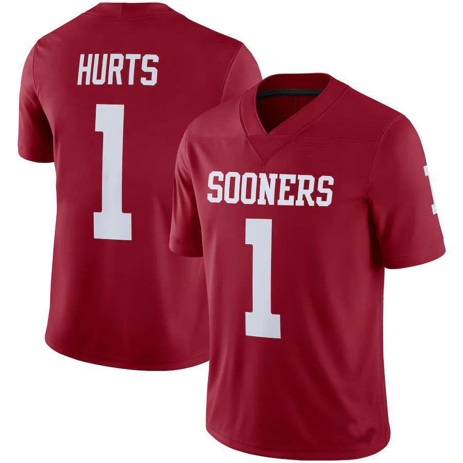 Custom #1 Crimson Football Shirt Top