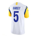Custom #5 White LAR Football Shirt Top