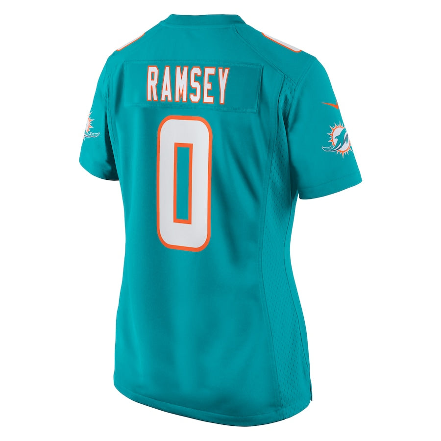 Custom #0 Aqua MIA Football Shirt Top