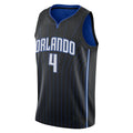 Custom #4 Black 2021 ORL Basketball Shirt Top