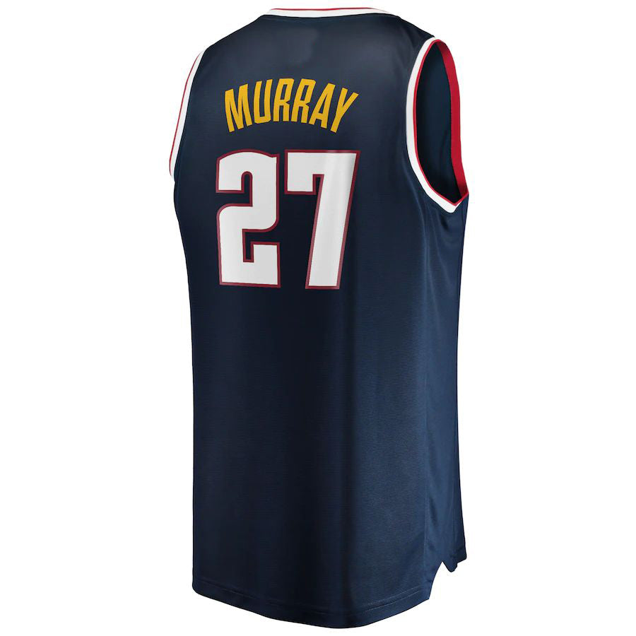 Custom #27 Navy DEN Basketball Shirt Top