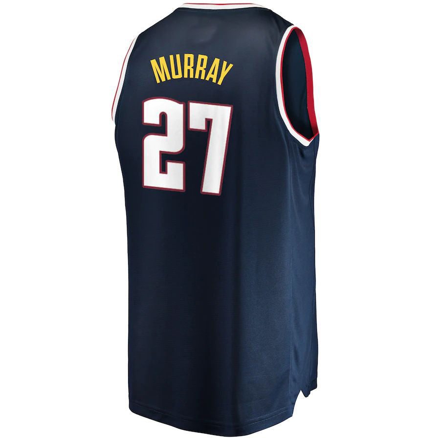 Custom #27 Navy DEN Basketball Shirt Top