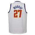 Custom #27 White 2020 DEN Basketball Shirt Top