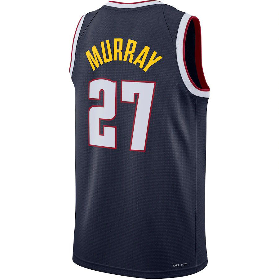 Custom #27 Navy 2021 DEN Basketball Shirt Top