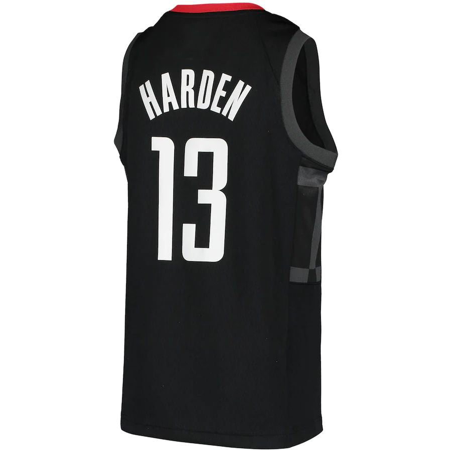 Custom #13 Black 2020 HOU Basketball Shirt Top
