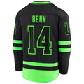 Custom #14 Black 2020 DAL Hockey Shirt Top