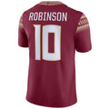 Custom #10 Garnet Football Shirt Top